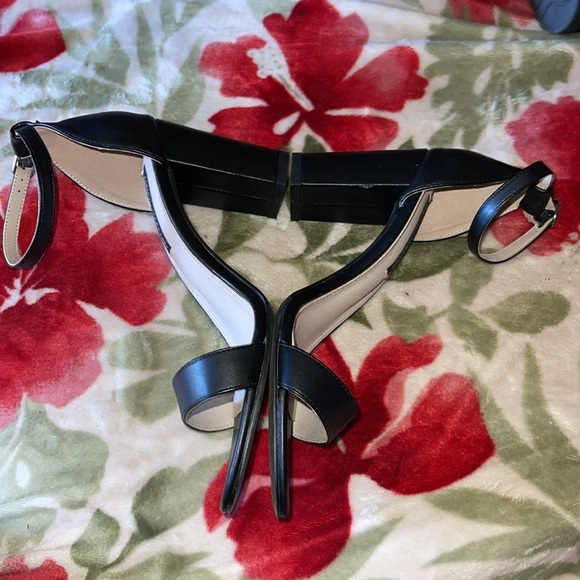 French Connection size 10 black heels - Picture 3 of 4